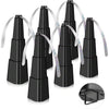 Fly Fans For Tables, Fly Repellent Fan For Indoor/Outdoor, Food Fans To Keep Flies Away For Party, BBQ, Home, Picnics, Travel, Portable And Easy Use 6 Pack (Black)